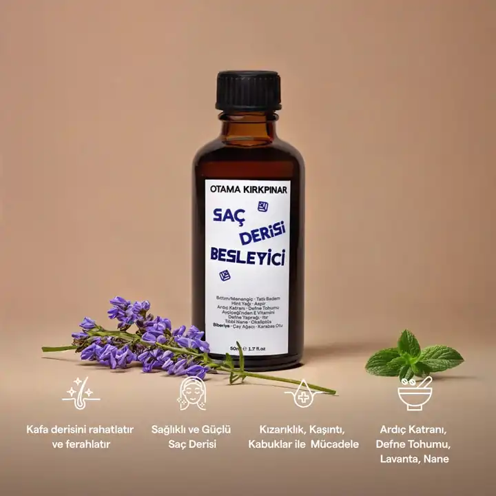 Kızarıklık, Kabuklanma ve Kaşıntıya Karşı Saç Derisi Besleyici - 50 ML