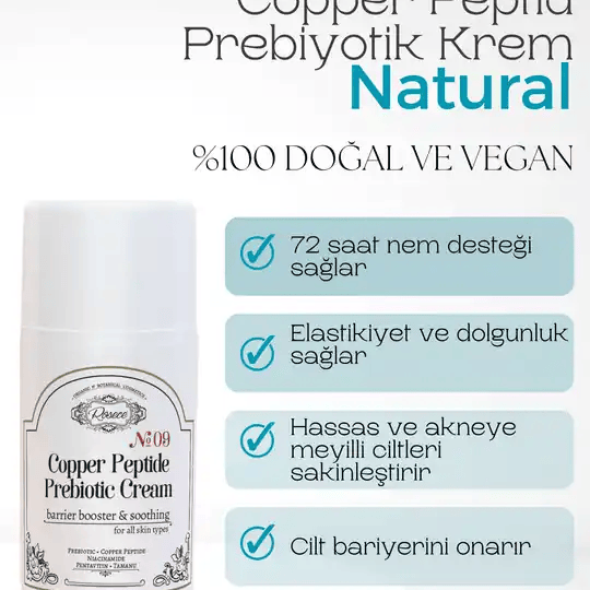 Copper Peptid Prebiyotik Krem