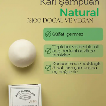 Katı Şampuan Bar Soft Therapy-Hassas Ciltler ve Çocuklar için