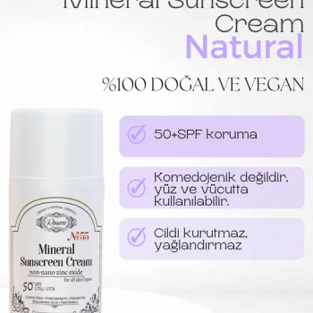 Mineral Güneş Kremi 50+ SPF