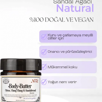 Body Butter / Narenciye Ylang Ylang ve Sandalağacı