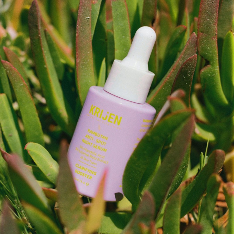 Rambutan Anti - Spot Cilt Tonu Eşitleyici Gece Serum | Bitkisel Retinol + Alpha-Arbutin + Mandelik Asit