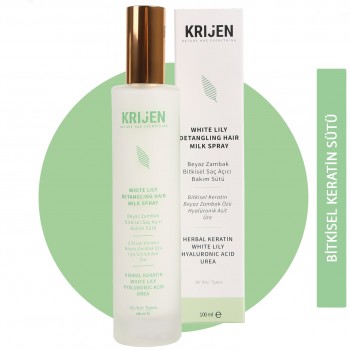 Beyaz Zambak - Bitkisel Kolay Tarama Sağlayan Keratin Sütü | Hyaluronik Asit + Pentavitin + Üre