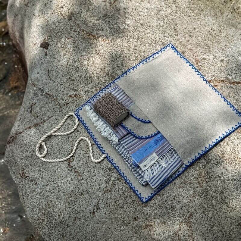 Homemade Aromaterapi X Moyy Atölye Hamam Seti - Mavi