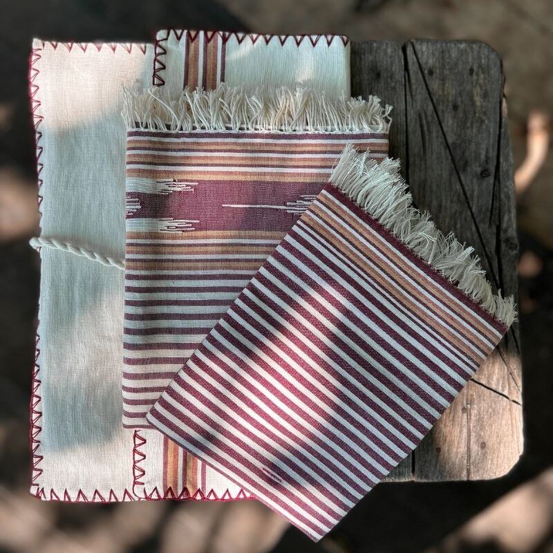 Homemade Aromaterapi X Moyy Atölye Peşkir - Bordo