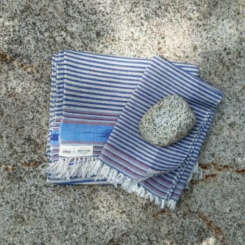 Homemade Aromaterapi X Moyy Atölye Peşkir - Mavi