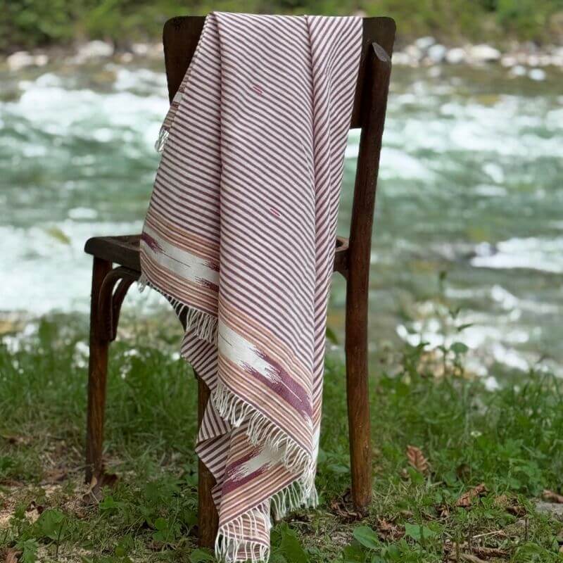 Homemade Aromaterapi X Moyy Atölye Peştamal - Bordo