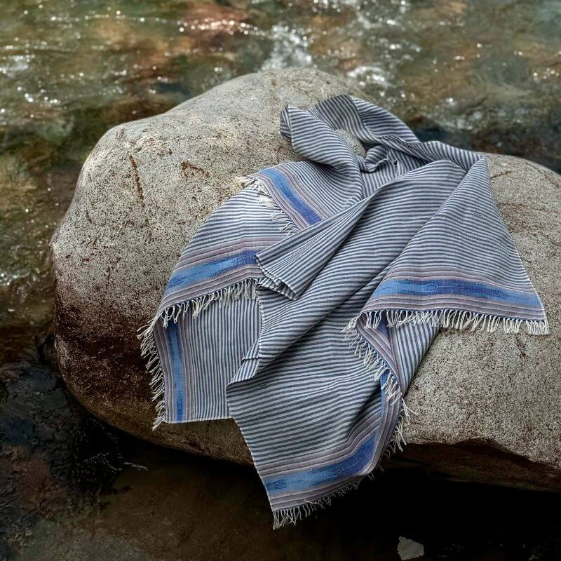 Homemade Aromaterapi X Moyy Atölye Peştamal - Mavi