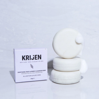 Nemlendirici Etkili Allantoin & Aloe Vera Yüz ve Vücut Temizleme Barı | Nar Çekirdeği Yağı + Ylang Ylang Yağı + Kaolin Kili