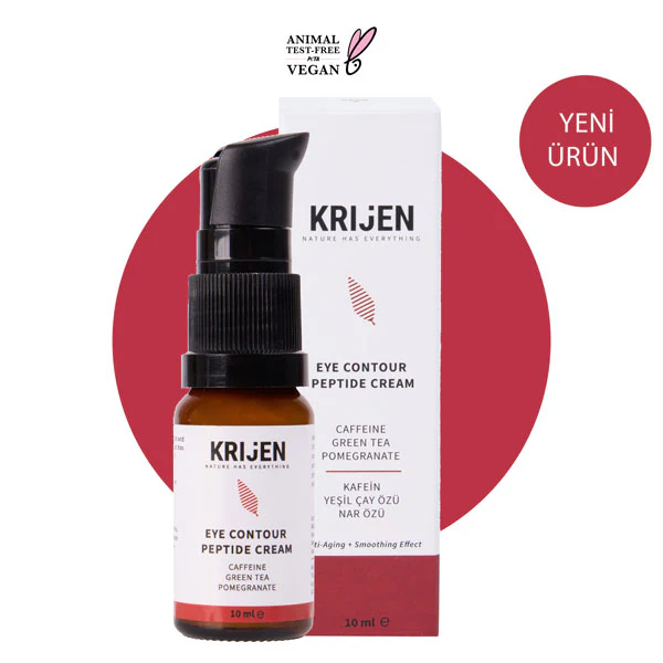 Peptit & Kafein Aydınlatıcı Göz Çevresi Kremi | Yeşil Çay Özü + Nar Özü + Mango Çekirdeği Yağı