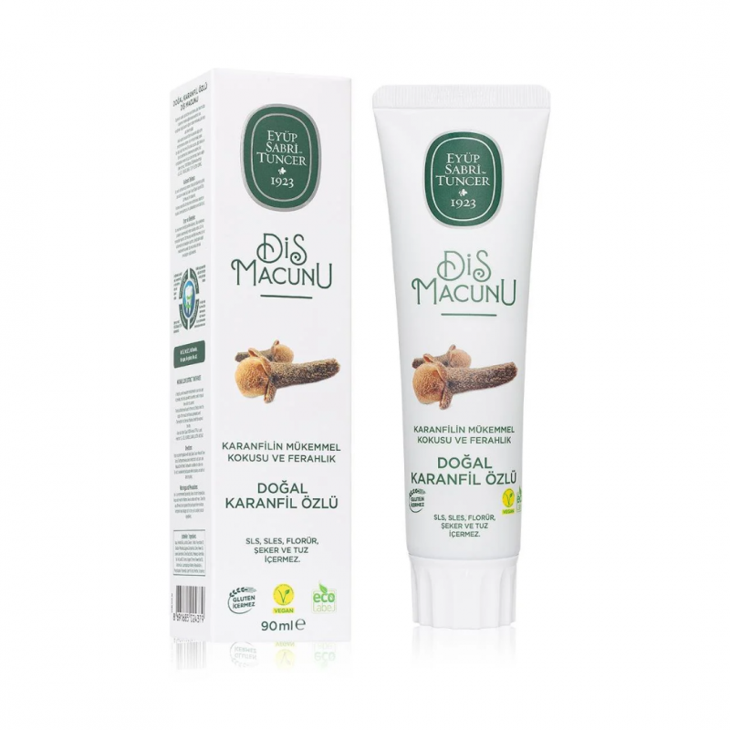 Doğal Karanfil Özlü Diş Macunu 90 ml