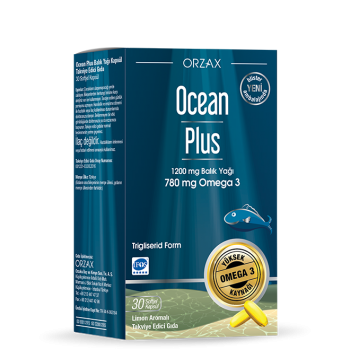 Ocean Plus 50 Softjel Kapsül 1200 mg Balık Yağı Limon Aromalı