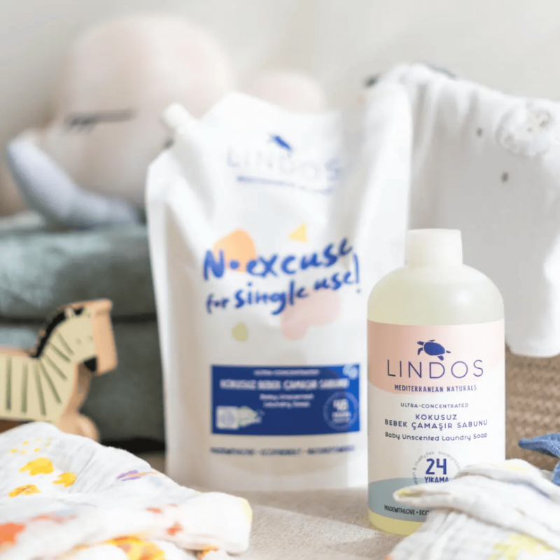 Doğal Bebek Çamaşır Deterjanı Bitkisel Sabun