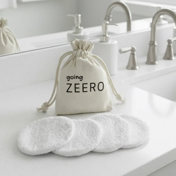 Yıkanabilir Makyaj Temizleme Pedi (%100 Pamuk 4'lü)